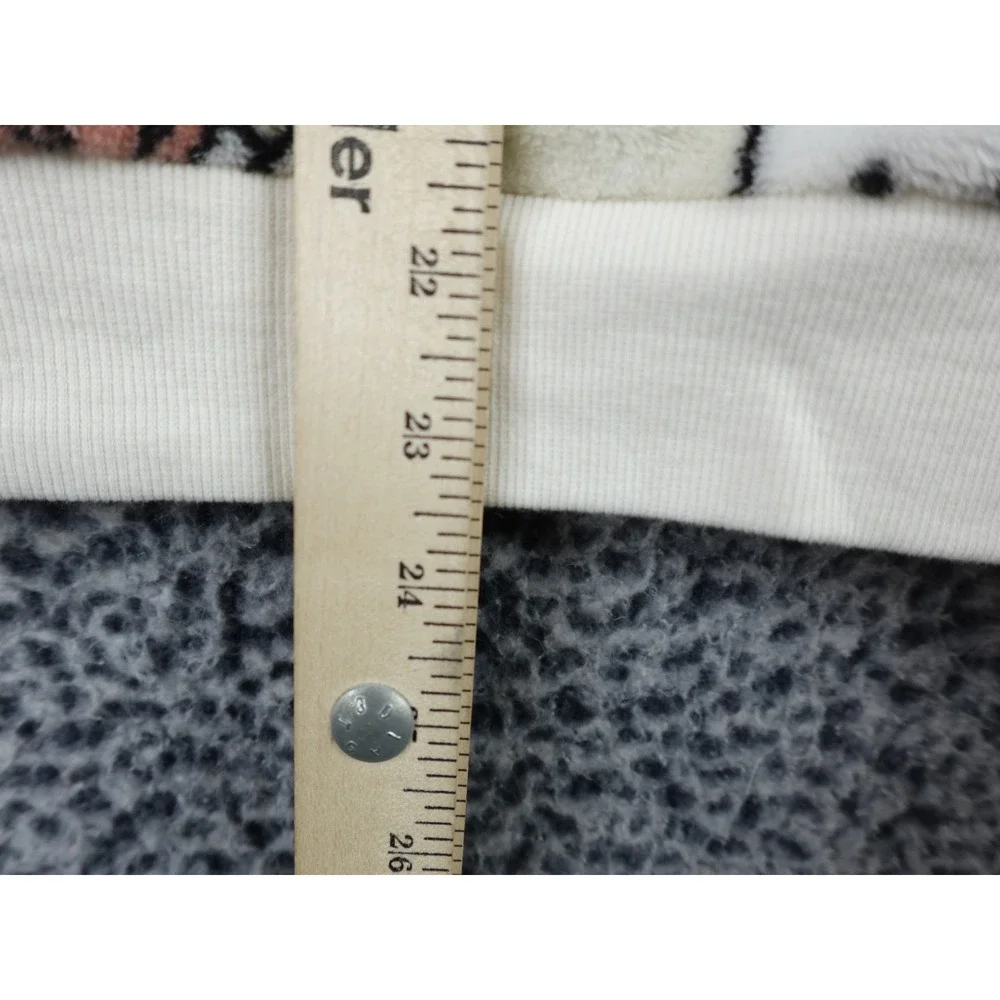 Hello Kitty Women's Sanrio Hybrid AOP All Over Print Fleece‎ Crewneck Sweater L